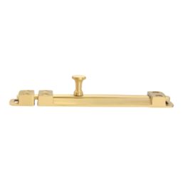 Smith & Locke Straight Door Bolt Brass 150mm