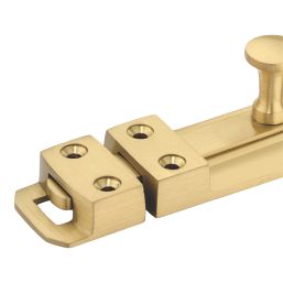 Smith & Locke Straight Door Bolt Brass 150mm
