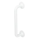Rothley  Straight Household Steel Grab Rail Matt White 305mm