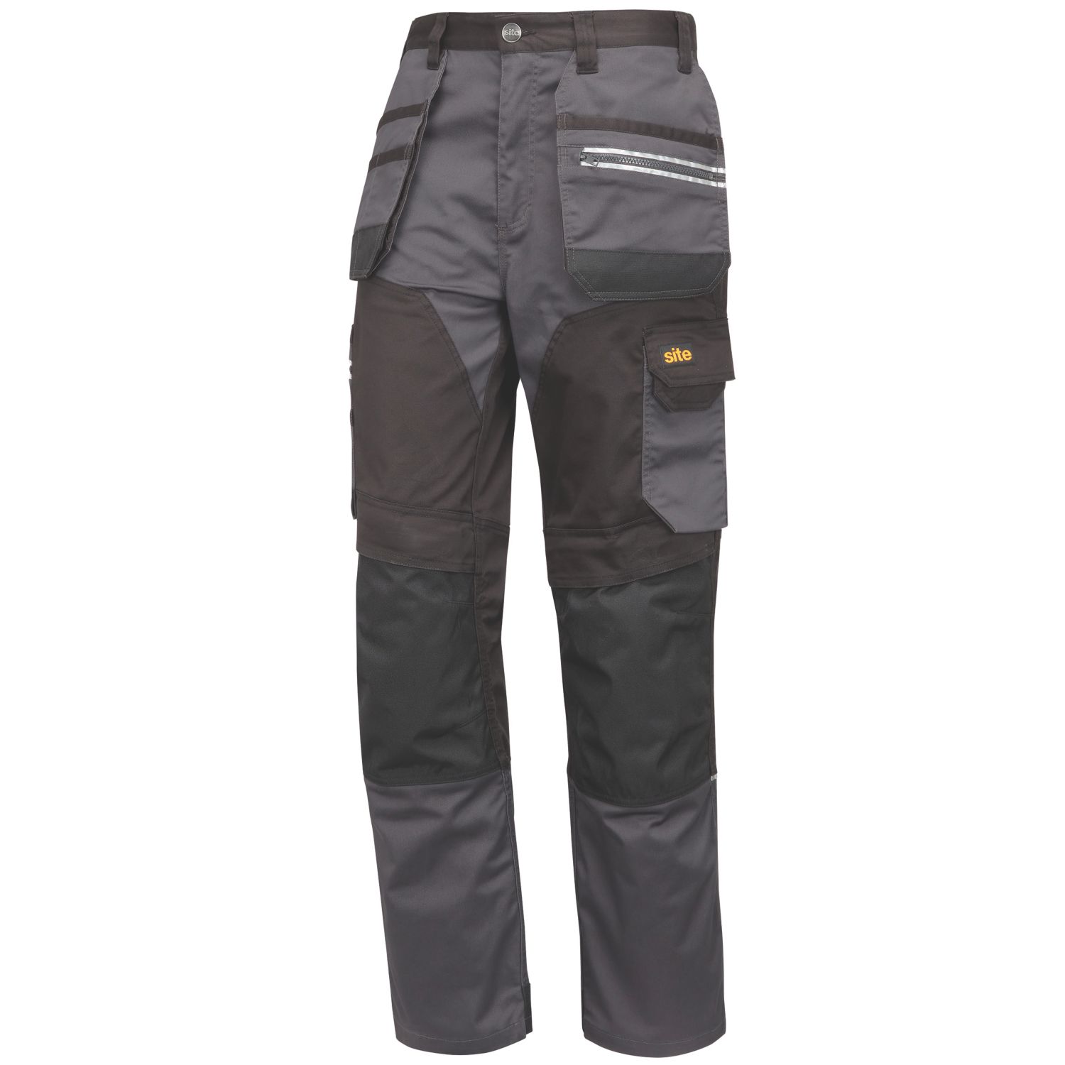 Site Kirksey Stretch Holster Trousers Grey/Black 36" W 30" L (970RR)