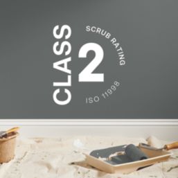 LickPro  2.5Ltr Grey 07 Vinyl Matt Emulsion  Paint