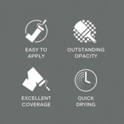 LickPro  2.5Ltr Grey 07 Vinyl Matt Emulsion  Paint