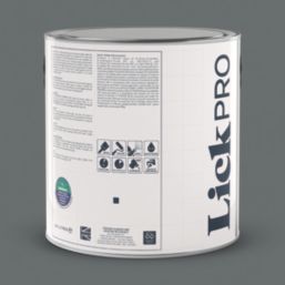 LickPro  2.5Ltr Grey 07 Vinyl Matt Emulsion  Paint