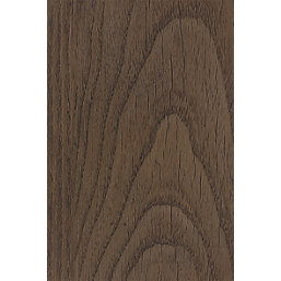 Kraus Kielder Warm Brown Wood-Effect Vinyl Flooring 2.2m²