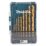 Makita  Straight Shank Metal Drill Bit Eco Set 10 Pieces