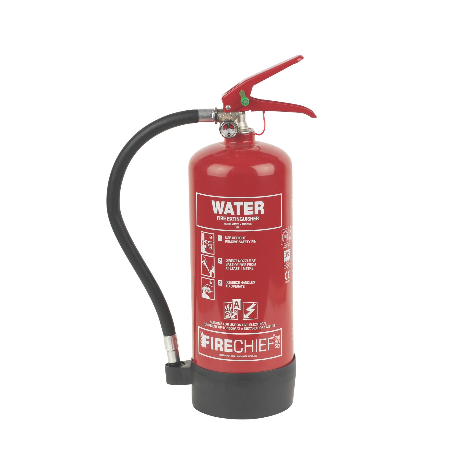 Firechief Water Additive Fire Extinguisher 3Ltr (97137)