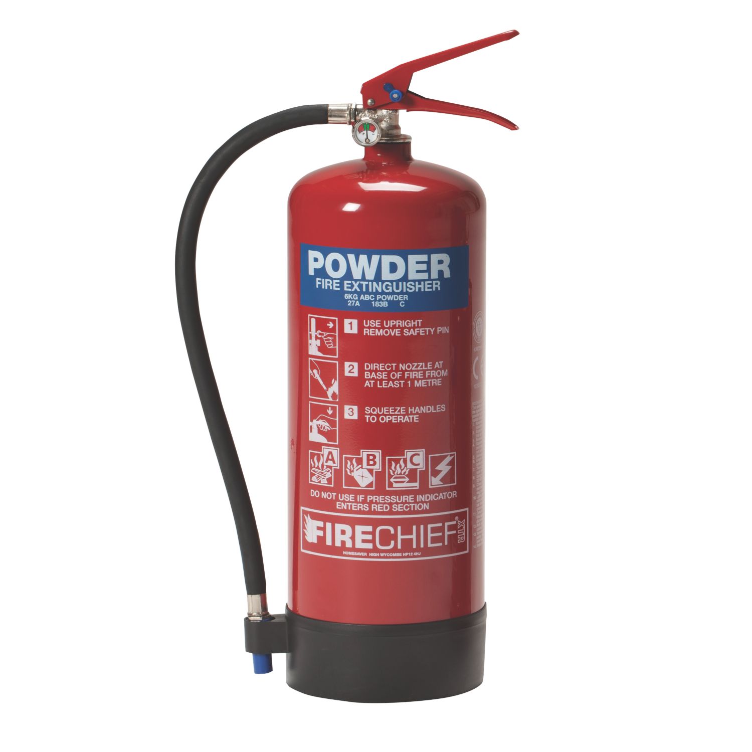 Firechief Dry Powder Fire Extinguisher 6kg (97146)