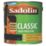 Sadolin 2.5Ltr Ebony Matt Solvent-Based Interior & Exterior Wood Stain
