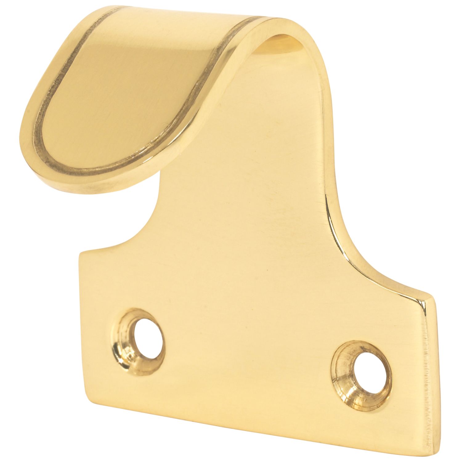 Carlisle Brass Architectural Quality Sash Lift Polished Brass 52mm x 48mm (9717P)