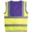 Pro RTX High Visibilty  Waistcoat Yellow / Purple 3X Large 56" Chest
