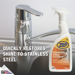 Zep   Stainless Steel Cleaner 750ml