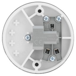 LAP  6A 2-Way Ceiling Switch Polished Chrome