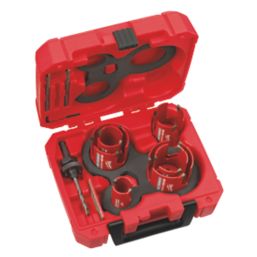 Milwaukee BIG HAWG 10 Saw Multi Material Holesaw Set Screwfix