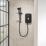 Triton Amala Black with Brushed Brass Accents 9.5kW  Electric Shower