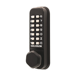 Codelocks Push-Button Lock & Mortice Latch Dual Backplate with Code-Free Mode 42mm