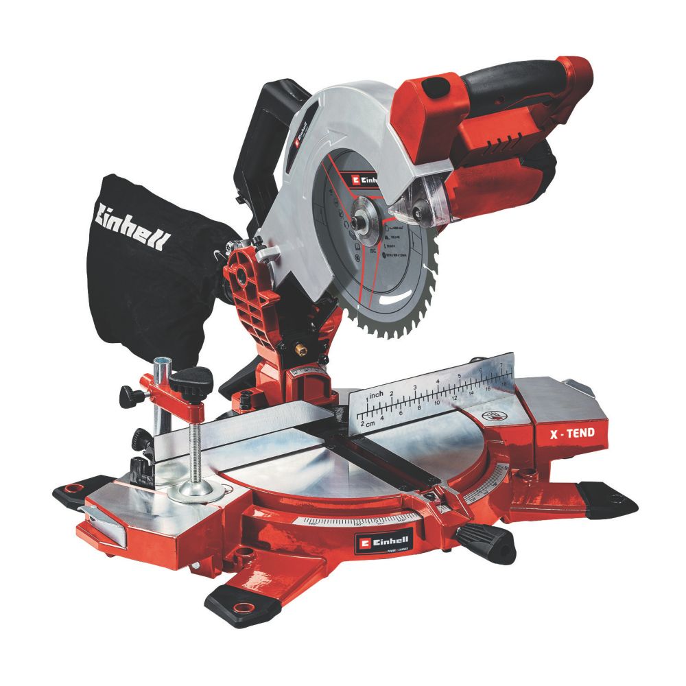 Einhell 210mm double bevel deals slide mitre saw