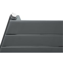 Ximax Oceanus 295mm x 1800mm 2075BTU Anthracite Horizontal Designer Radiator