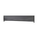Ximax Oceanus 295mm x 1800mm 2075BTU Anthracite Horizontal Designer Radiator