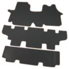 Unique Products Renault Trafic SL27 MPV 2001 - 2014 Rubber Automotive Mat 3 Pieces