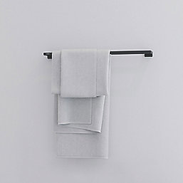 Hansgrohe AddStoris Double Bath Towel Rail Matt Black 648mm x 124mm x 32mm
