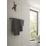 Hansgrohe AddStoris Double Bath Towel Rail Matt Black 648mm x 124mm x 32mm