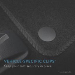 Car Mat Co. Mini Cooper R56 2006 - 2014 Carpet & Rubber Car Mats 4 Piece Set