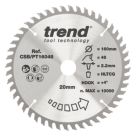 Trend CSB/PT16048 Wood Plunge Saw Blade 160mm x 20mm 48T