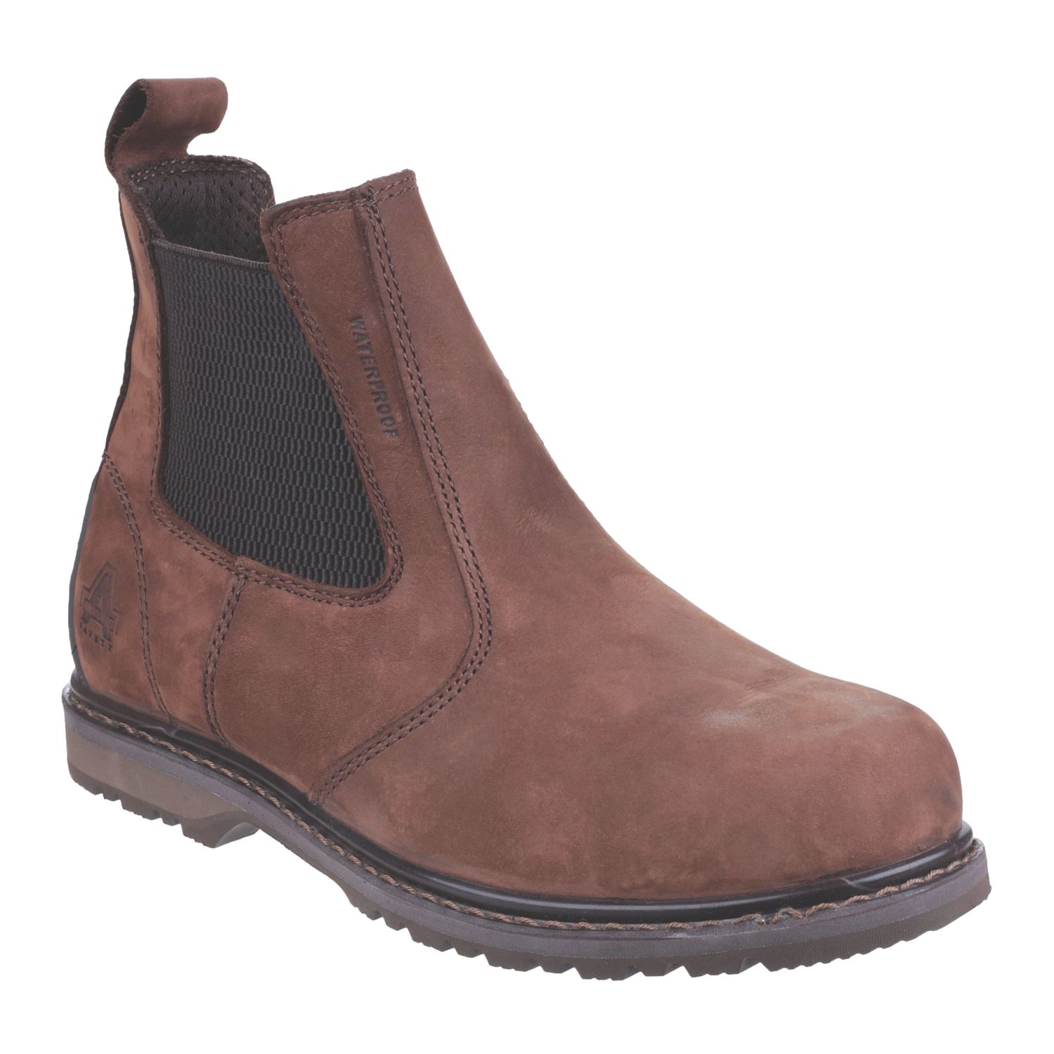 Amblers AS148 Sperrin Size 13 Brown Waterproof Steel Toe Cap Safety Boots (971XK)
