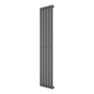 Azur Ilios 1800mm x 372mm 2471BTU Anthracite Vertical Designer Radiator