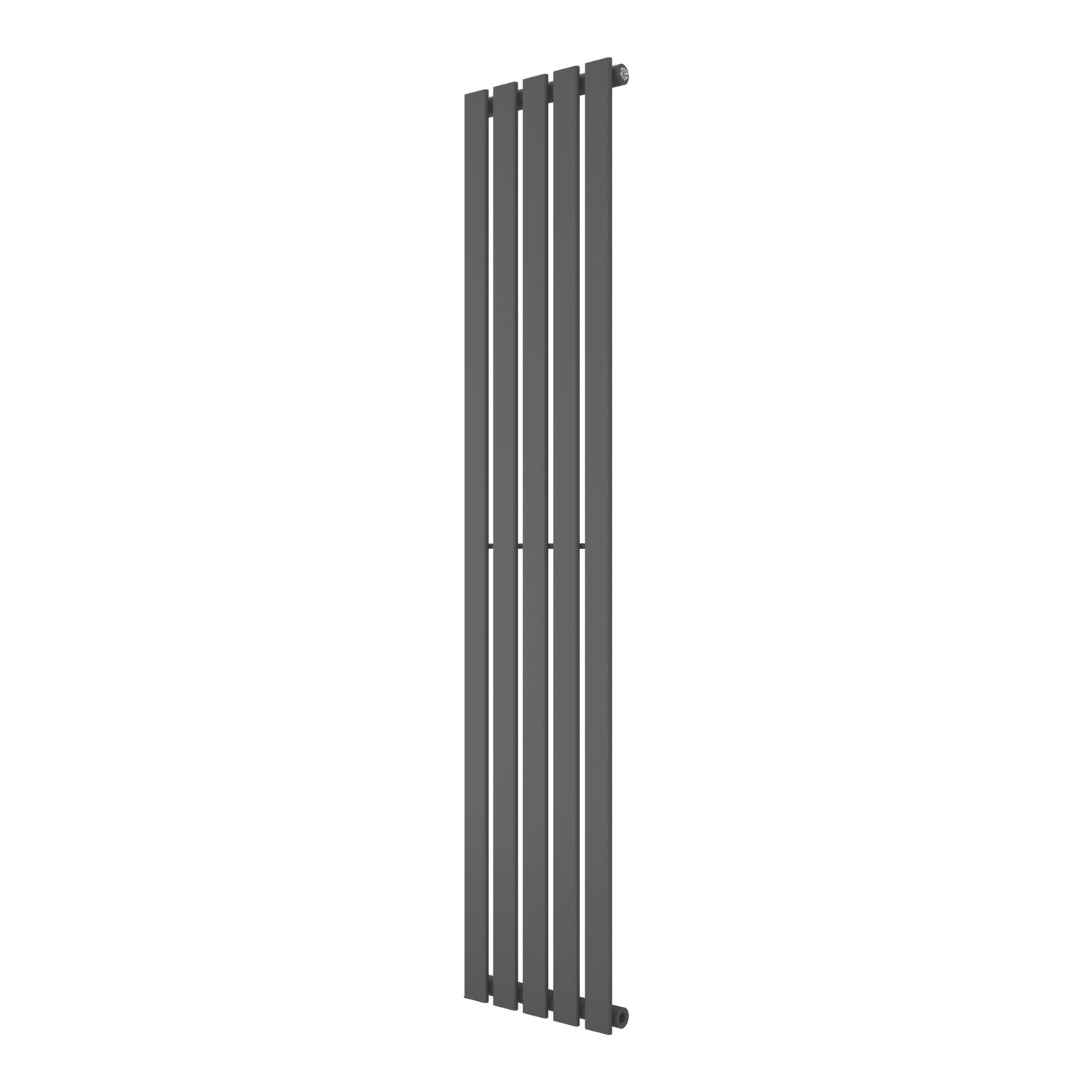 Azur Ilios 1800mm x 372mm 2471BTU Anthracite Vertical Designer Radiator (971YR)