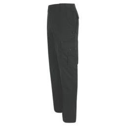 Herock Thor Work Trousers Black 36" W 33/35" L