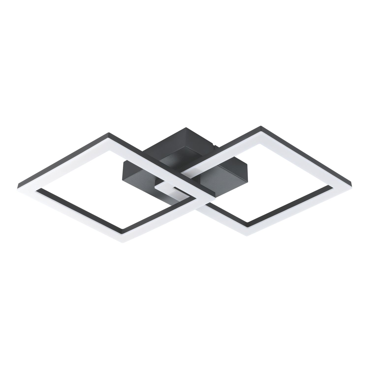 Eglo Huerta LED 3000K Ceiling Light Black 22W 2600lm (972CJ)