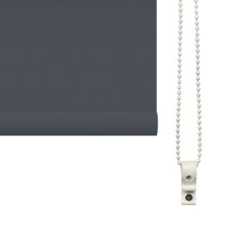 Renaissance Roller Blackout Thermal Blind Slate Grey 120cm x 160cm Drop