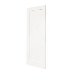 Primed White Wooden 2-Panel Shaker Internal Door 1981mm x 686mm