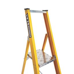 Lyte Fibreglass 3.25m 10 Step Platform Step Ladder