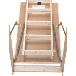 Essentials Insulated timber 2.96m Loft Ladder Kit