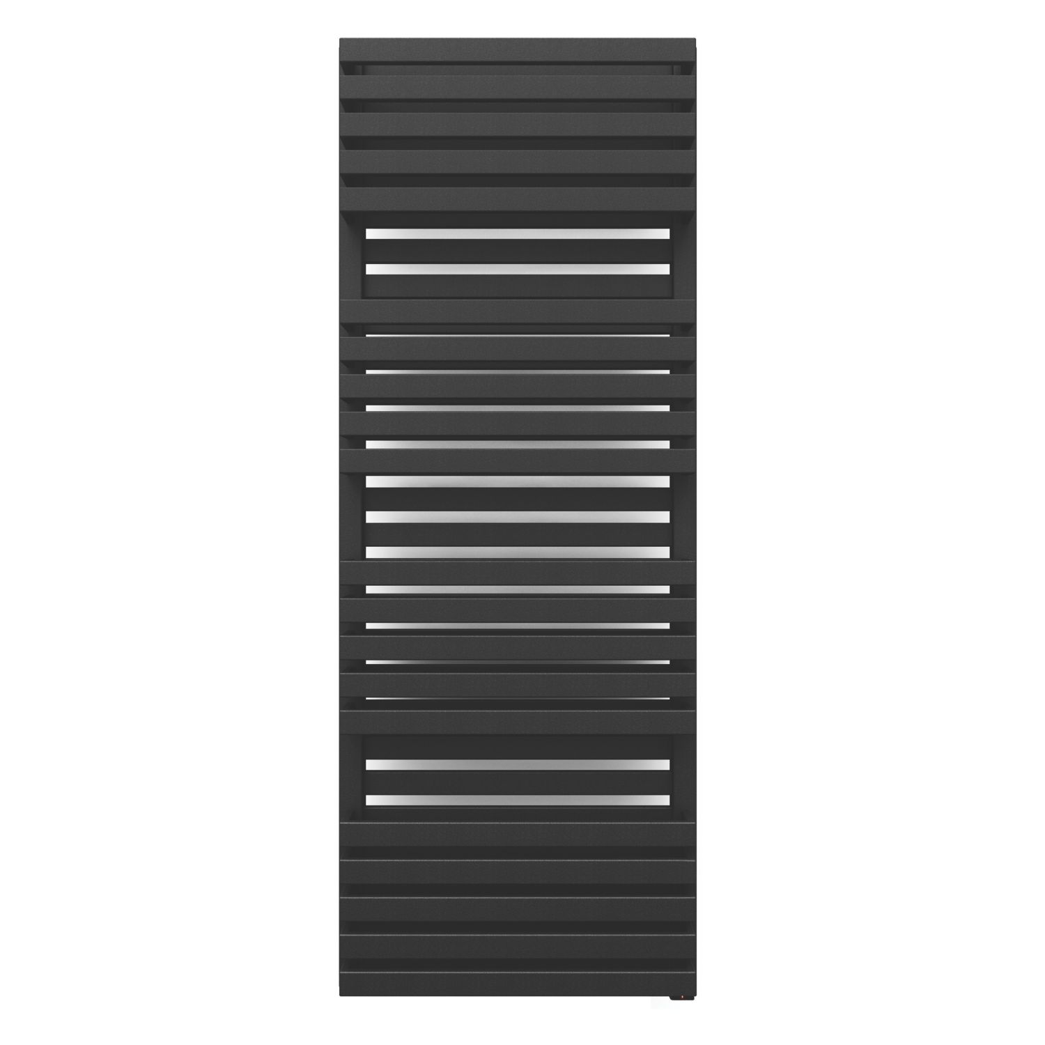 Terma 1185mm x 450mm 2728BTU Black Flat Electric Towel Radiator (972HR)