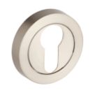 Smith & Locke  Euro Escutcheon (Single) Brushed Nickel 50mm