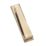 Hardware Solutions Door Knocker Contemporary Antique Brass 40mm x 165mm
