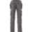 Mascot Kassel Unique Work Trousers Dark Anthracite/Black 44.5" W 35" L