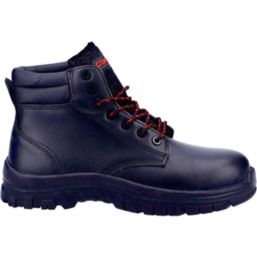 Centek FS317C Metal Free  Safety Boots Black Size 8