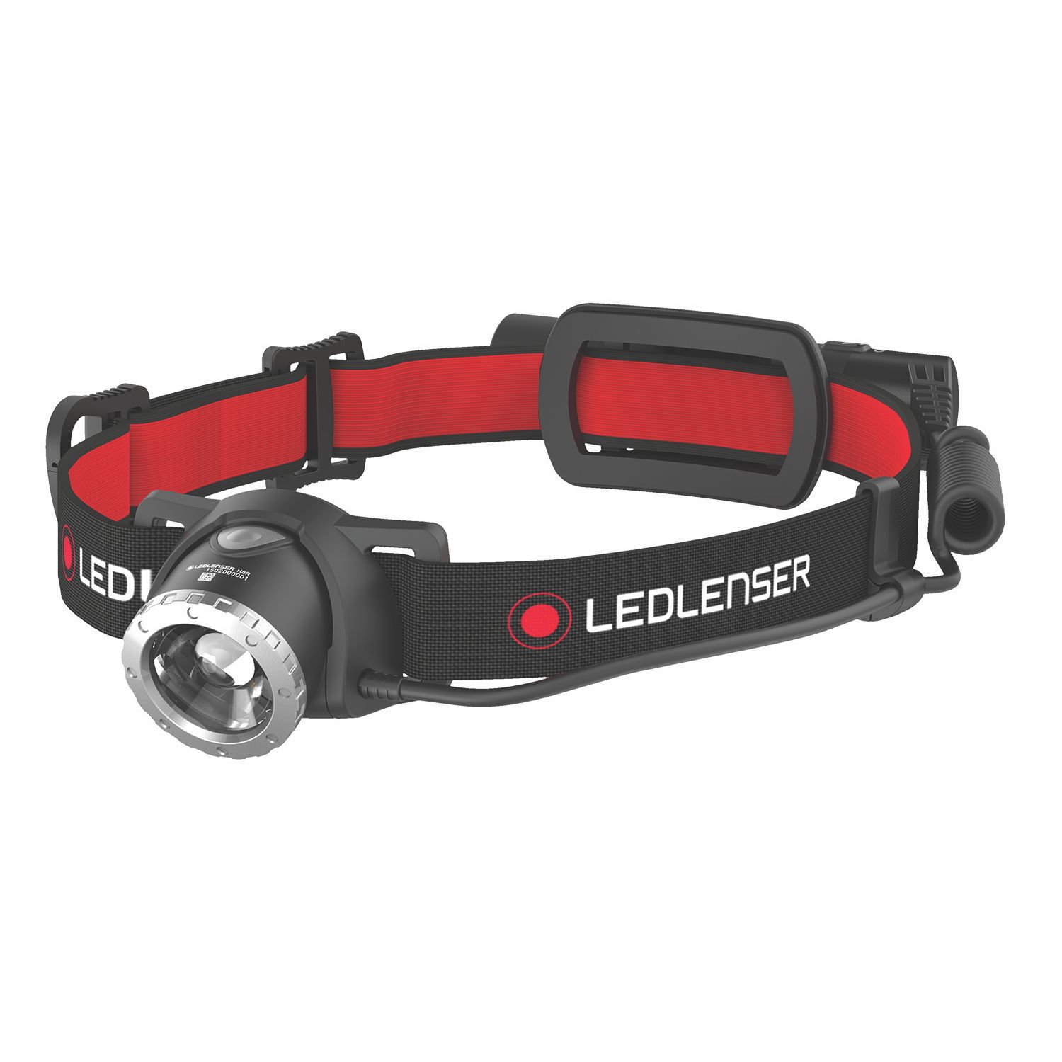 LEDlenser H8R Rechargeable LED Head Torch Black 600lm (972RA)