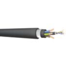 Prysmian PRY-EV Black  3-Core 6mm² & Cat 5e 4-Pair Armoured EV Charging Cable 25m Coil