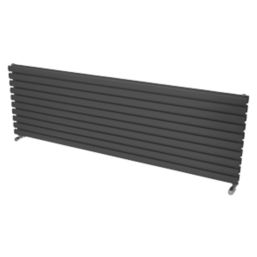 Ximax Fortuna 584mm x 1800mm 6249BTU Anthracite Horizontal Designer Radiator