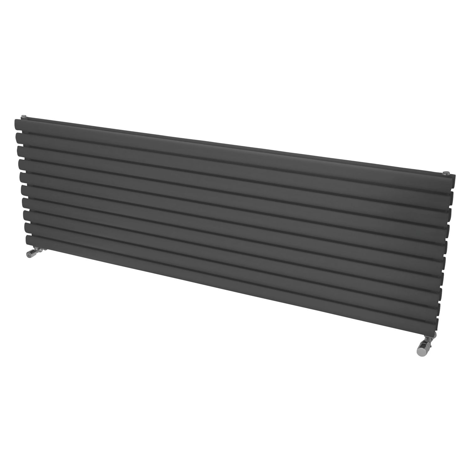 Ximax Fortuna 584mm x 1800mm 6249BTU Anthracite Horizontal Designer Radiator (972TP)