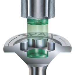 Spax WIROX TX Flange Self Drilling Timber Screws 8mm x 500mm 25 Pack