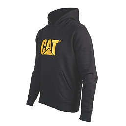 CAT Trademark Hooded Sweatshirt Black Small 36-38" Chest