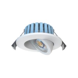 Spa Eden Adjustable  Fire Rated LED Downlights White 7W 700lm 4 Pack