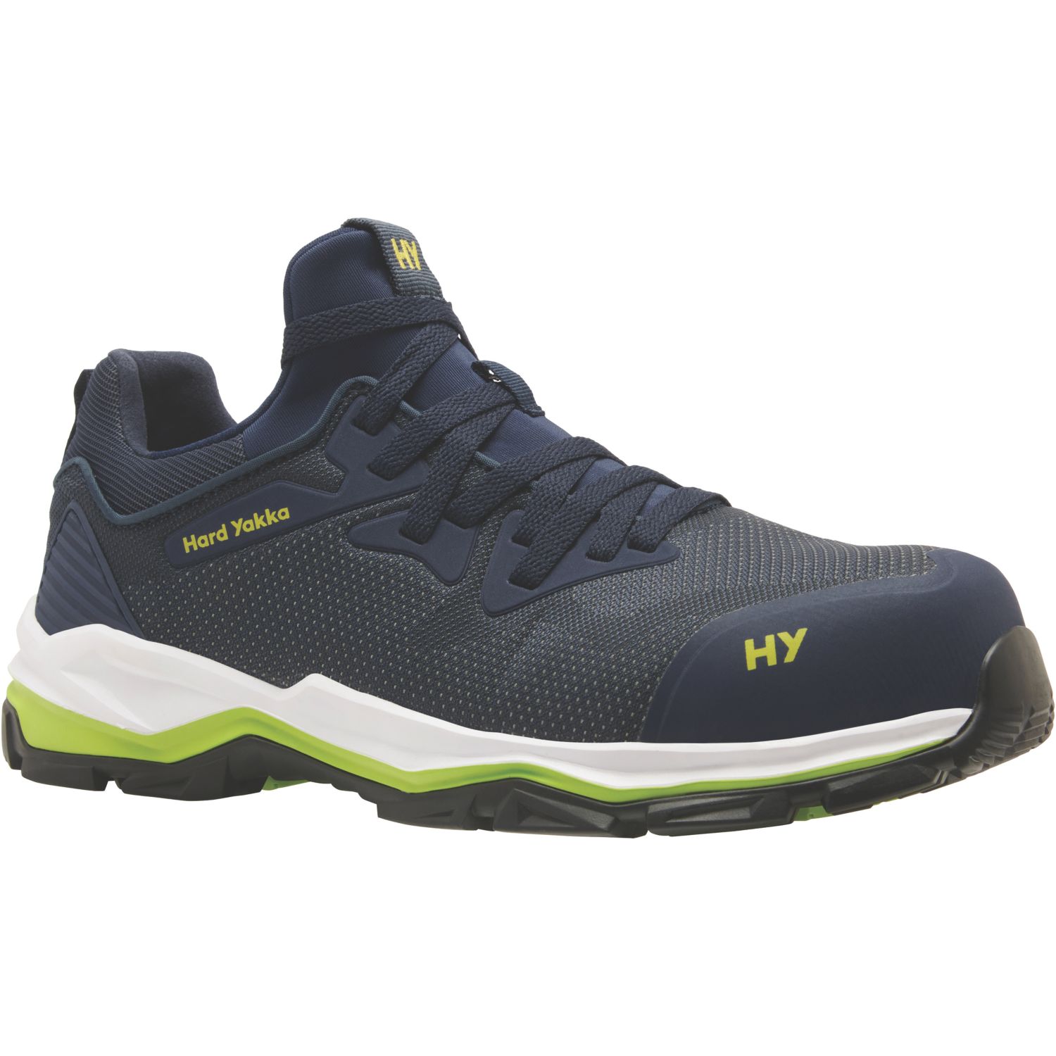 Hard Yakka Icon PR Sport Size 8 Navy Safety Trainers (972XH)