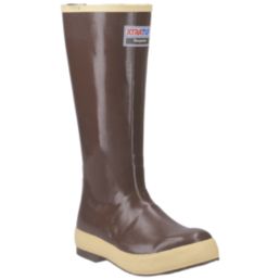 Xtratuf Legacy 15" Plain Toe Size 10  Brown Non Safety Wellies